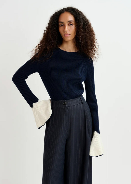 PULL ESSENTIEL ANTWERP GOODIES PULL CONTRASTED CUFFS