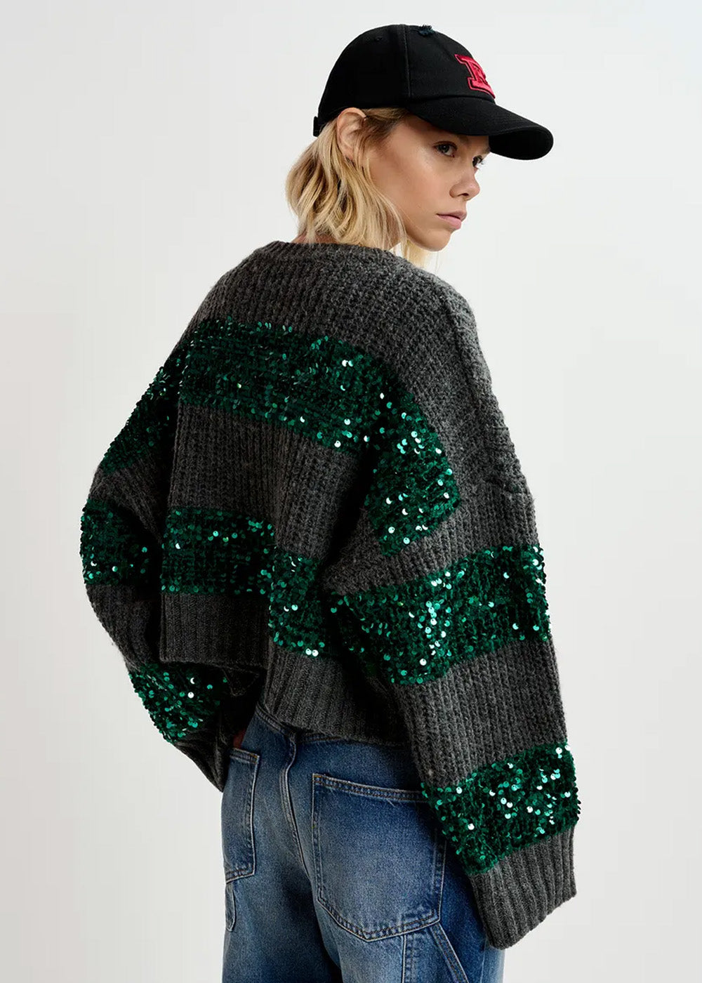 PULLOVER ESSENTIEL ANTWERP GROUP SEQUIN