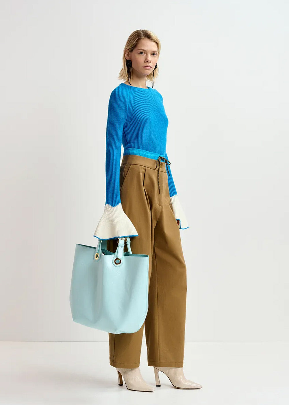 PANTALON ESSENTIEL ANTWERP GUILT DOUBLE WAIST PANTS