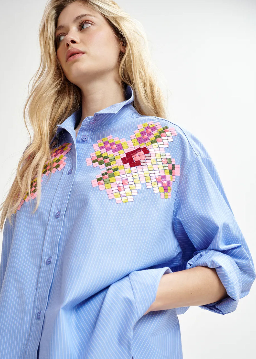 CHEMISE ESSENTIEL ANTWERP HAPRICORN SEQUIN SHIRT