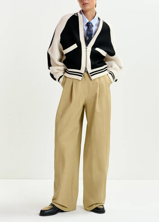 VESTE ESSENTIEL ANTWERP IDOL KNITTED BICOLOUR JACKET