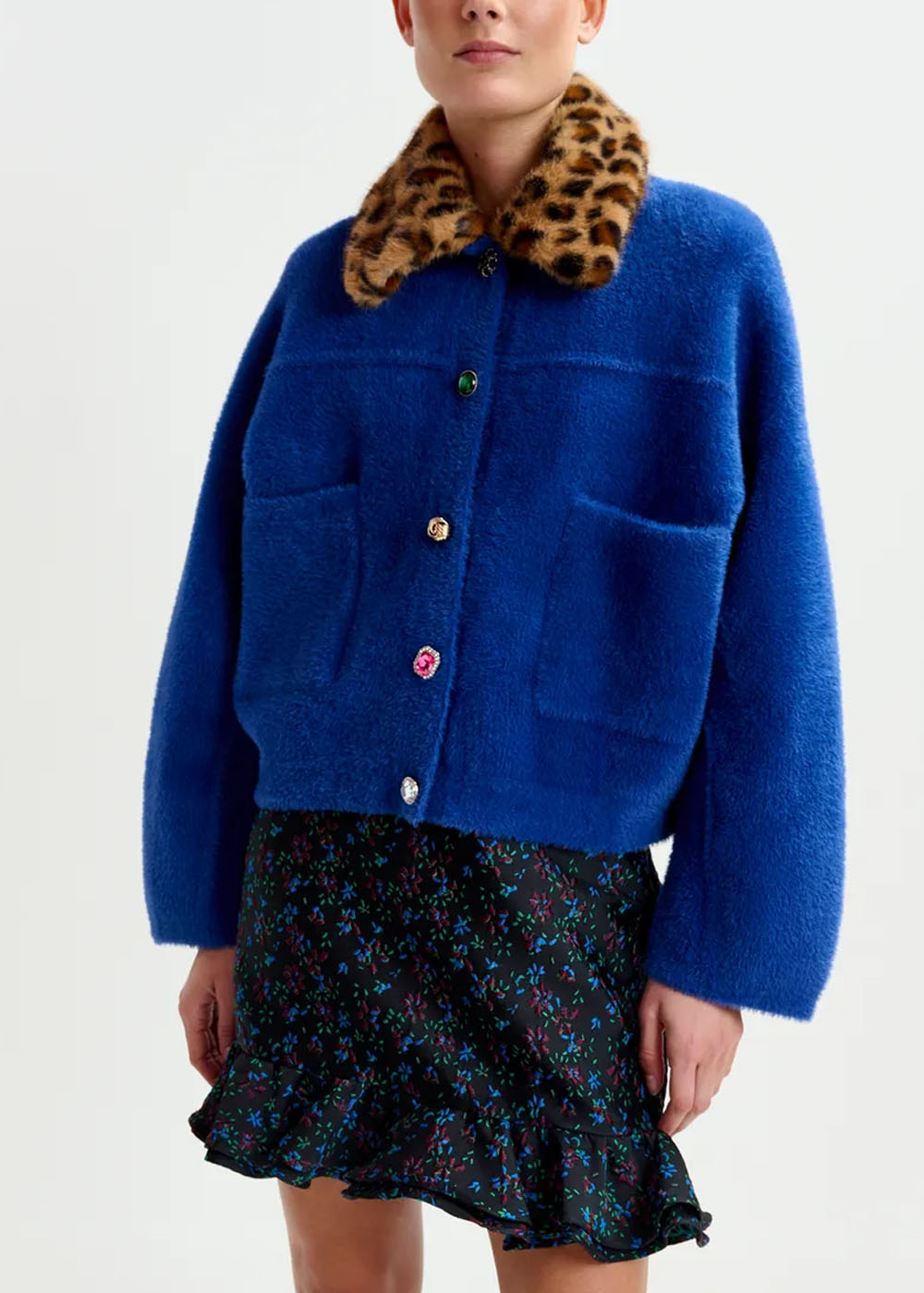 JUPE ESSENTIEL ANTWERP IMAGINARY RUFFLED MINISKIRT