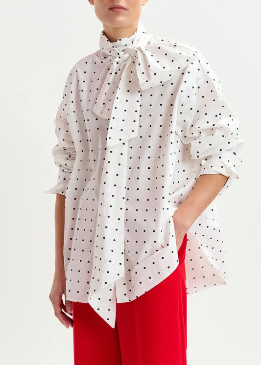 CHEMISE ESSENTIEL ANTWERP IMOVERIT PUSSY BOW TIE