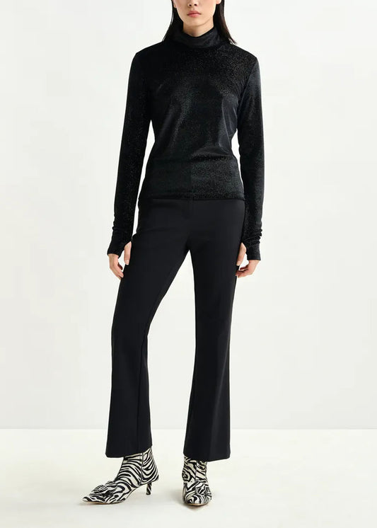 TOP ESSENTIEL ANTWERP INDIENNE VELVET JERSEY