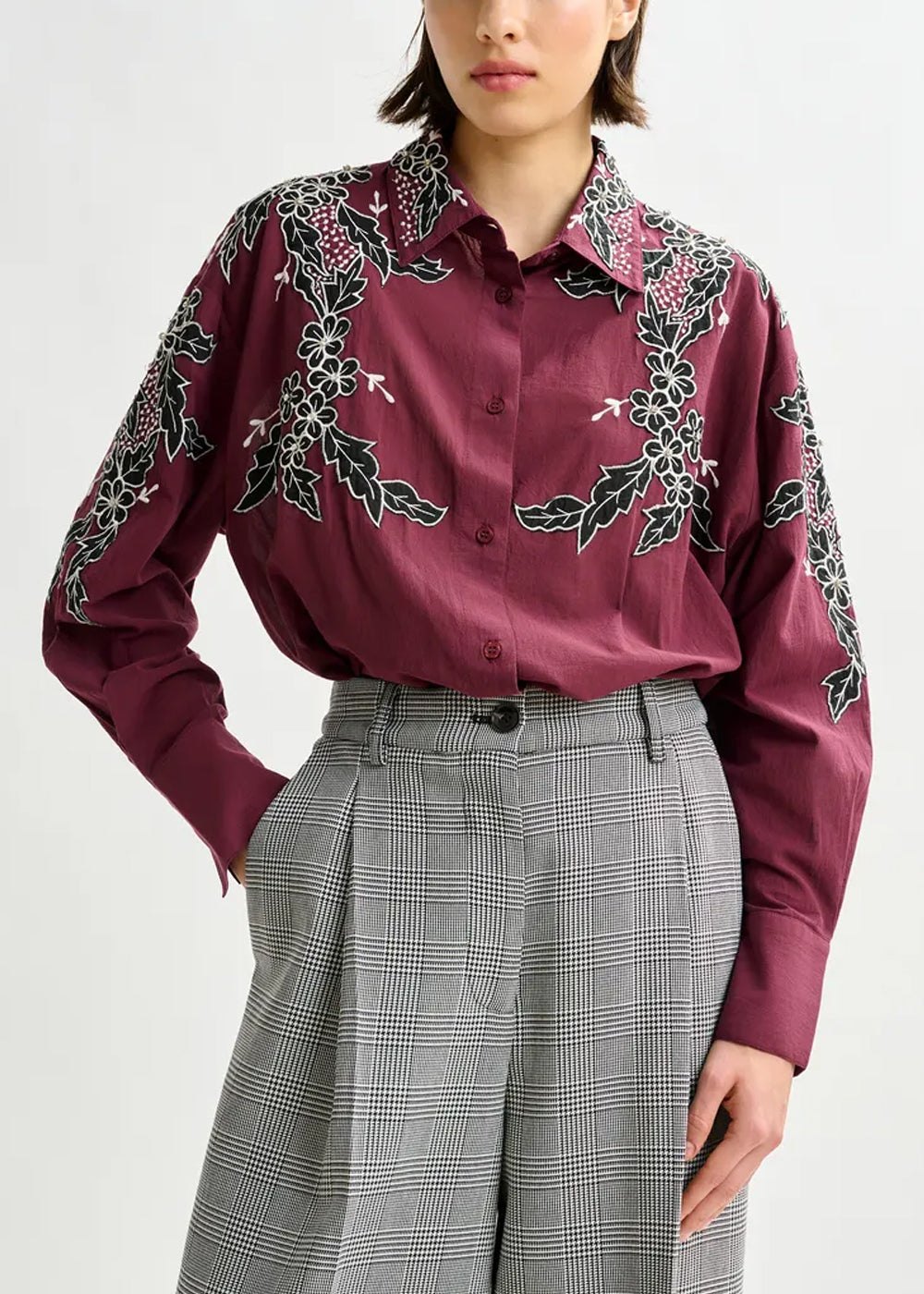 CHEMISE ESSENTIEL ANTWERP INGLEWOOD EMBROIDERED