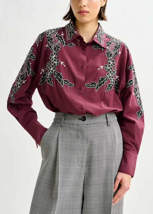 CHEMISE ESSENTIEL ANTWERP INGLEWOOD EMBROIDERED