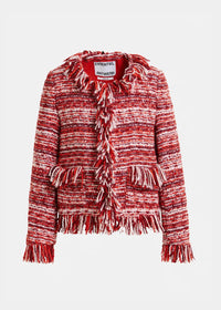 VESTE ESSENTIEL ANTWERP ISKRA FRINGED JACKET