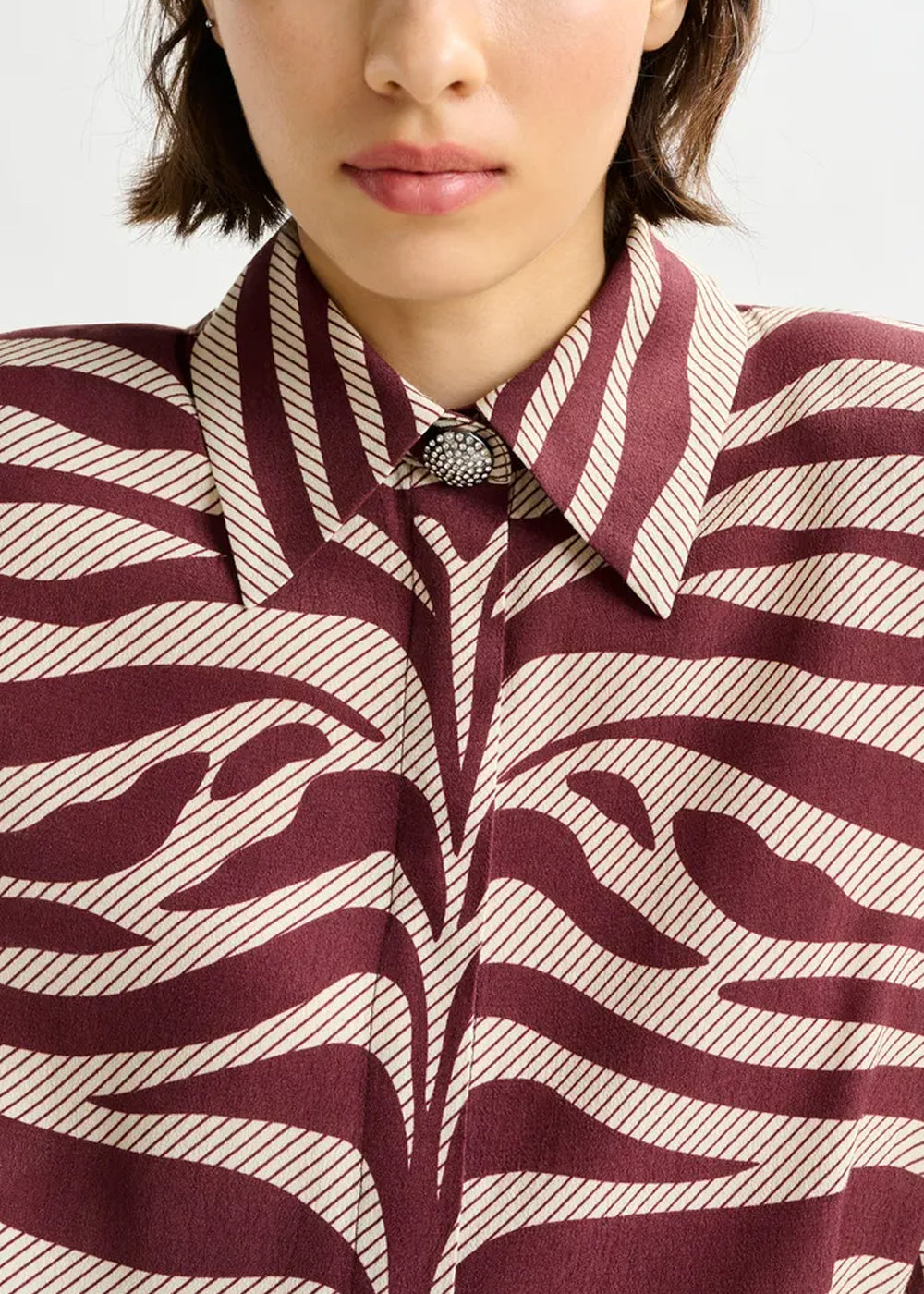ROBE ESSENTIEL ANTWERP ISNIPER SHIRT MNI DRESS