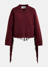 VESTE ESSENTIEL ANTWERP ISTERN JACKET WITH FRINGES
