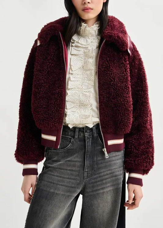 VESTE ESSENTIEL ANTWERP IWILL FAUX FUR JACKET