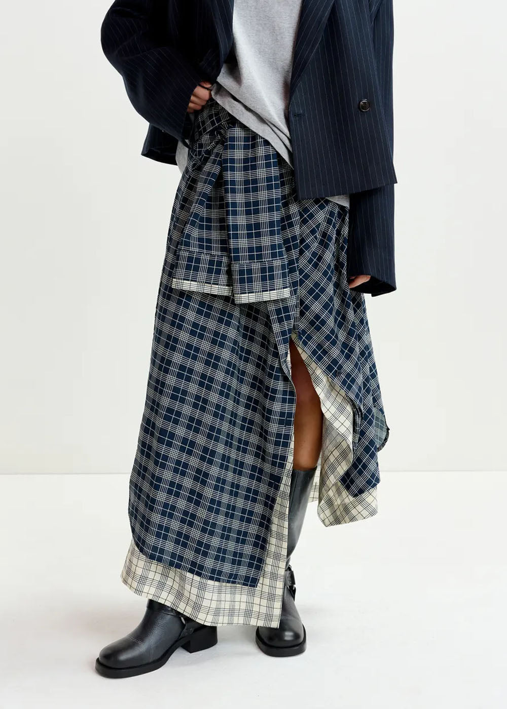 JUPE ESSENTIEL ANTWERP IXCHEL CONTRAST SKIRT