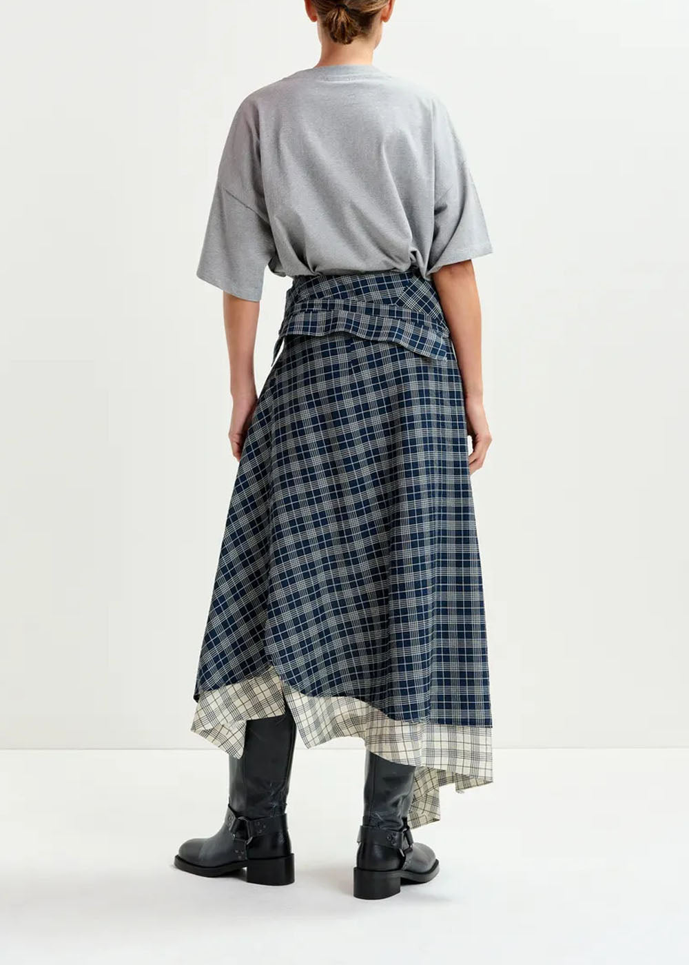 JUPE ESSENTIEL ANTWERP IXCHEL CONTRAST SKIRT