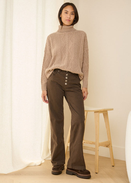 PANTALON DONDUP JACKLYN DP427B-GSE043D