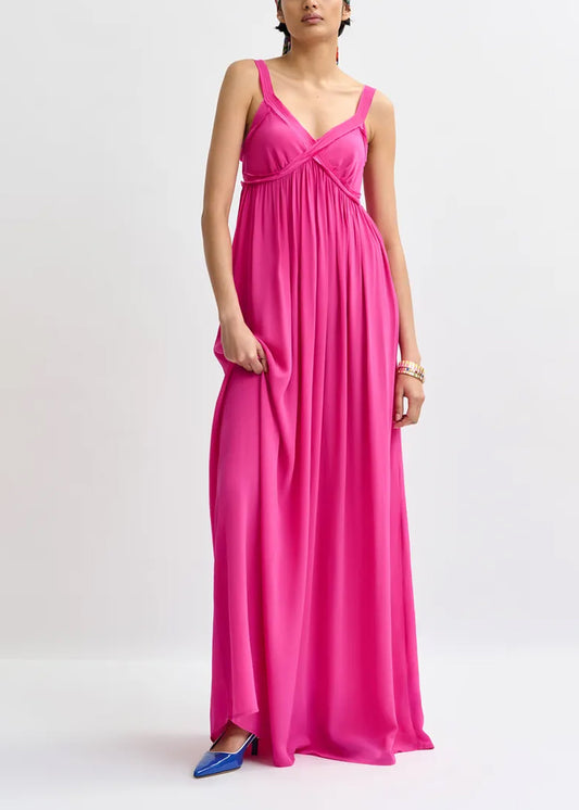 ROBE LONGUE BABYDOLL ESSENTIEL ANTWERP JACOBEAN