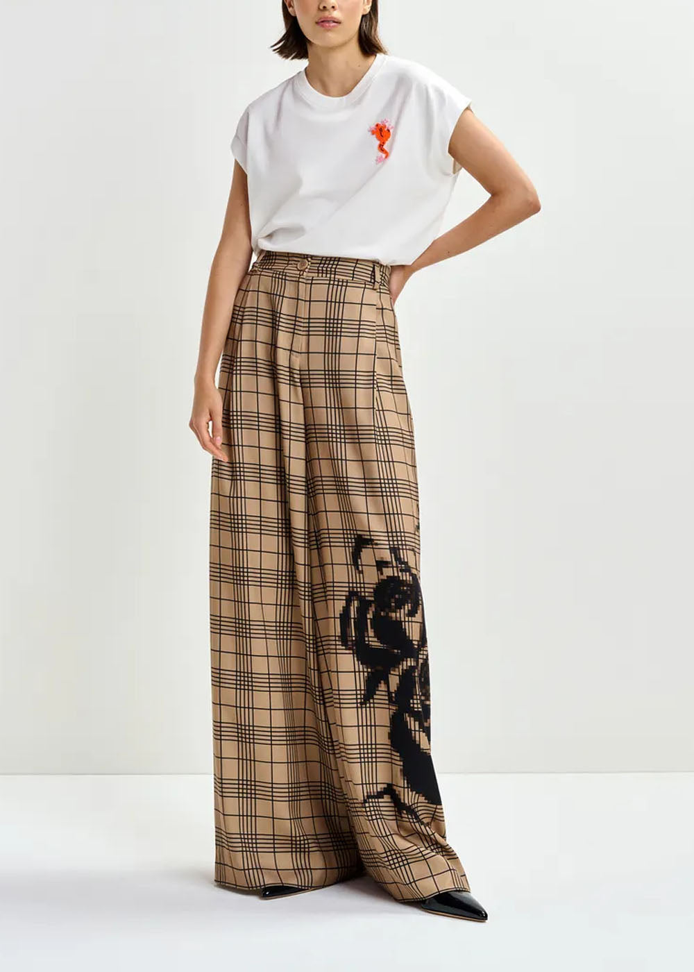 PANTALON ESSENTIEL ANTWERP JANE WIDE LEG PANTS