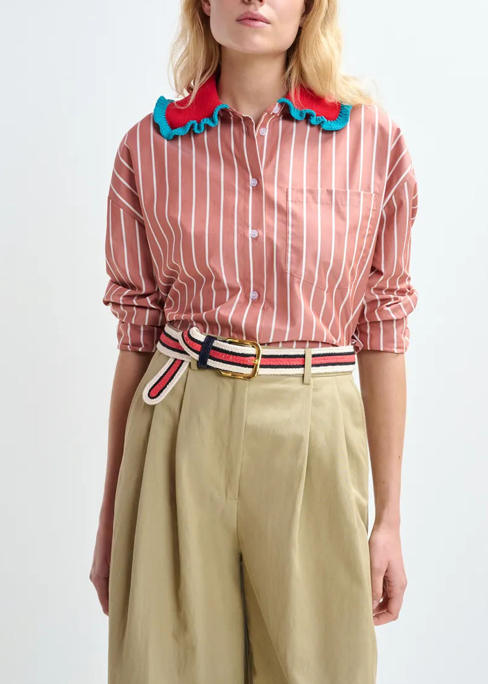 CEINTURE ESSENTIEL ANTWERP JEDANCE STRIPED BELT
