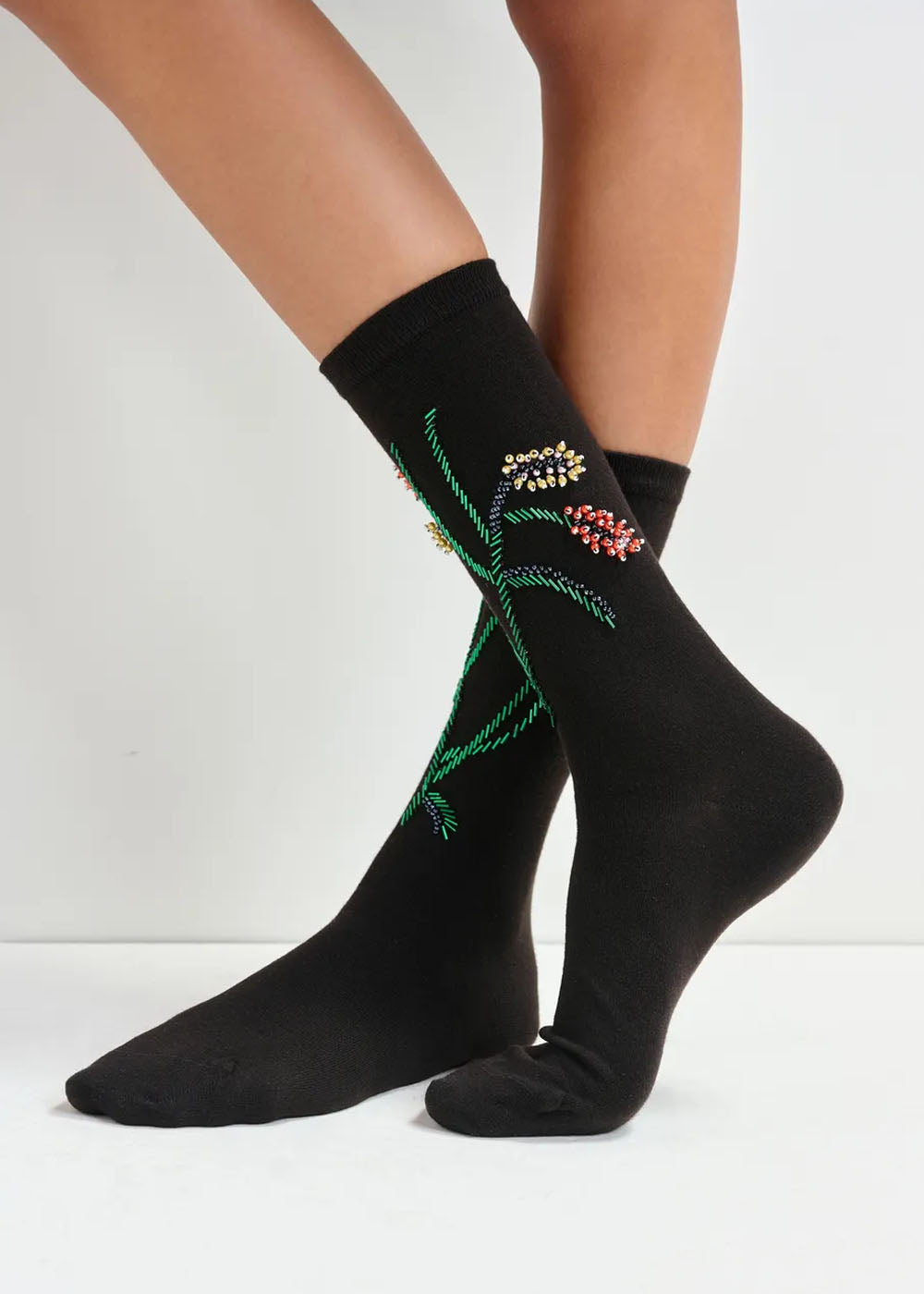 CHAUSSETTES ESSENTIEL ANTWERP JINTO EMBROIDERED