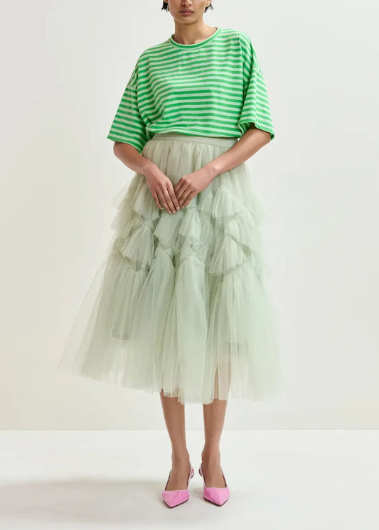 T-SHIRT ESSENTIEL ANTWERP JOSTE STRIPED W STRASS