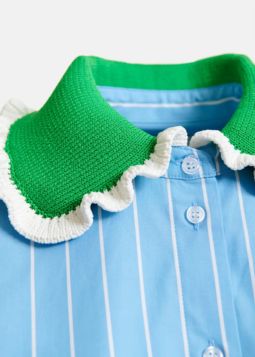 CHEMISE ESSENTIEL ANTWERP JOYFUL CROCHET COLLAR