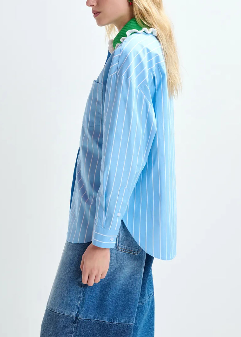 CHEMISE ESSENTIEL ANTWERP JOYFUL CROCHET COLLAR