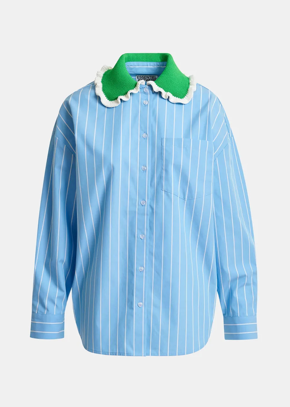 CHEMISE ESSENTIEL ANTWERP JOYFUL CROCHET COLLAR