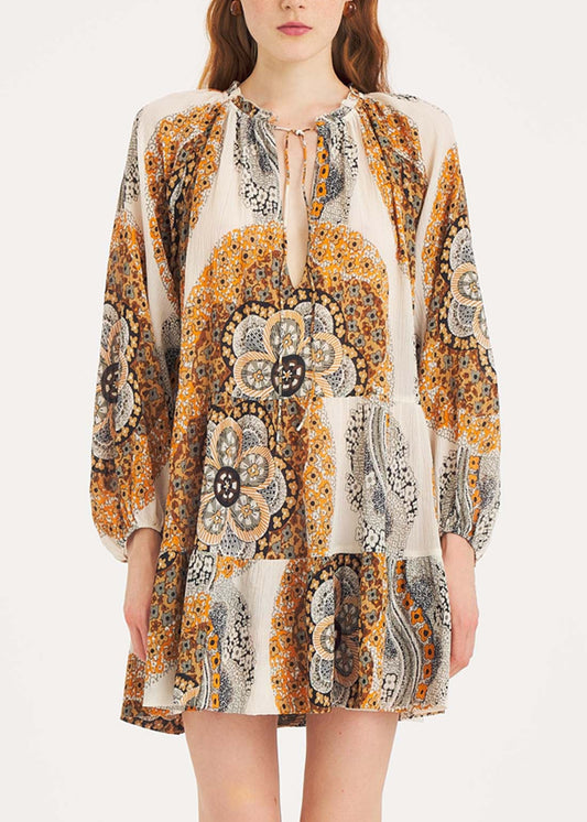 ROBE COURTE ANTIK BATIK LILI MINI DRESS