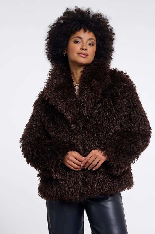 Veste Rino & Pelle Lias marron