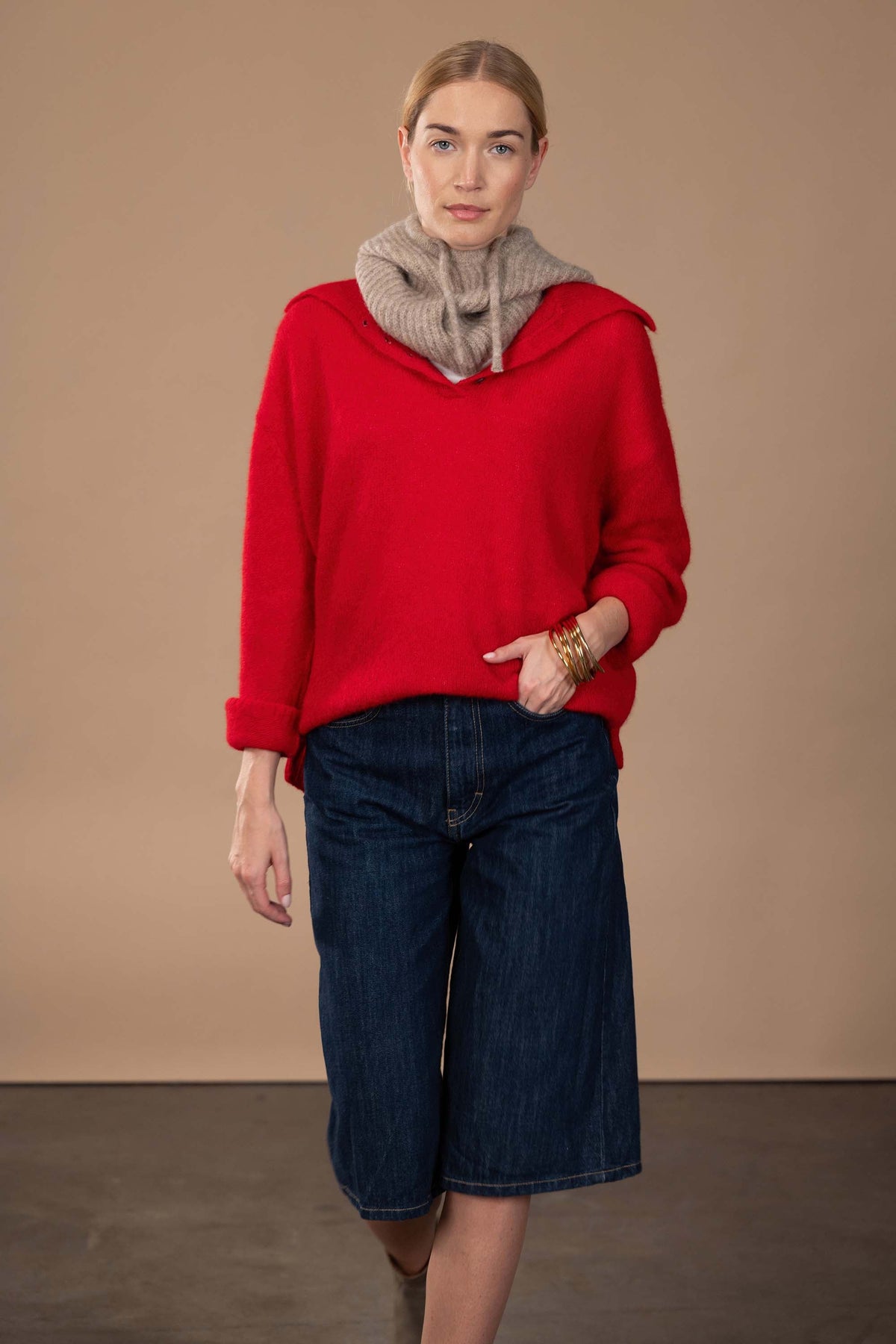 Cagoule Anonym Apparel Mae sable