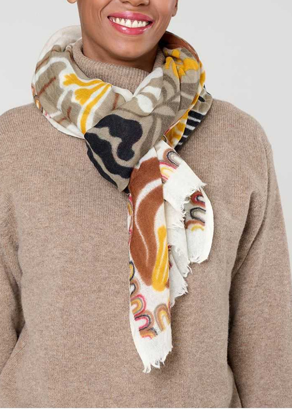 FOULARD STORIATIPIC NATTIE