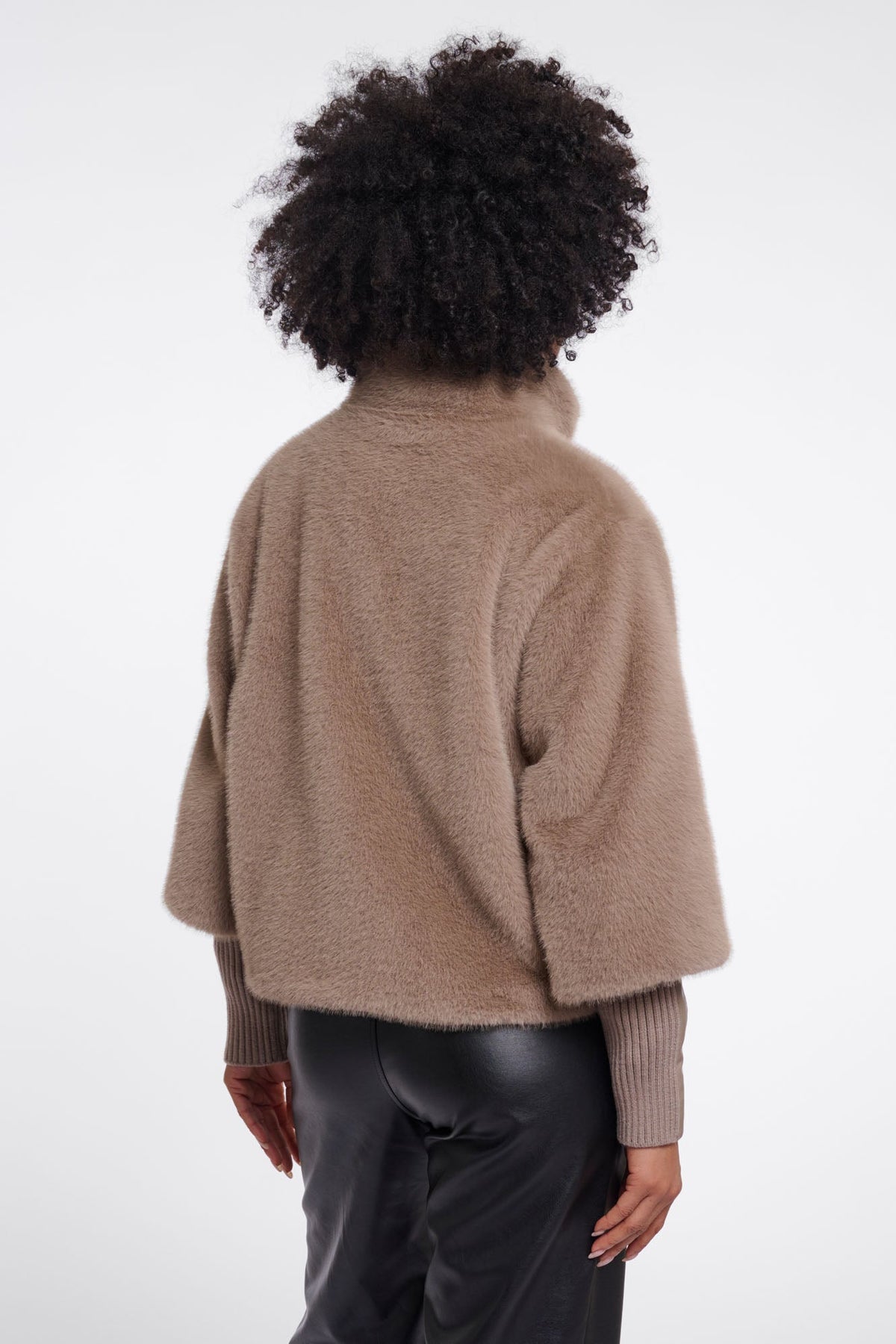 Veste Rino & Pelle Nesrin marron clair, vue 4