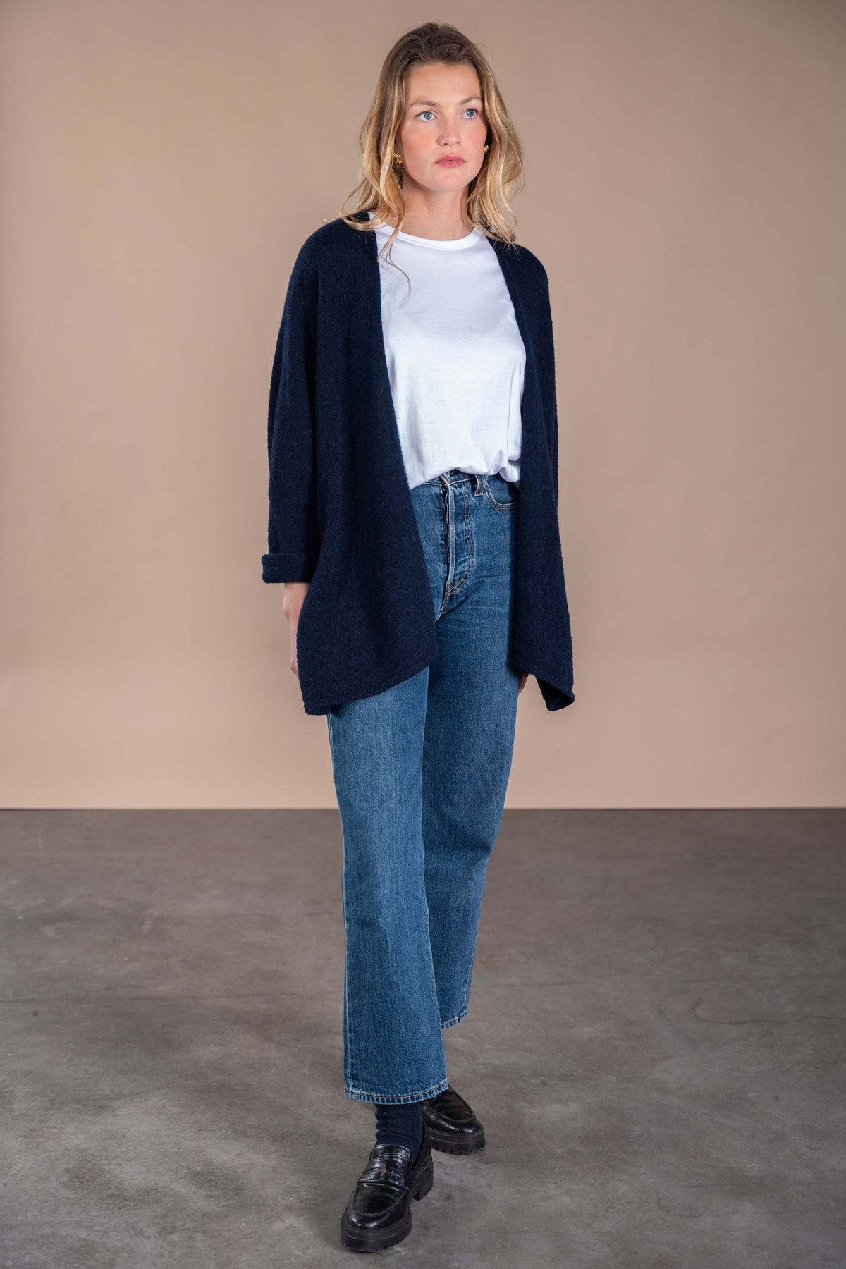 Kimono Anonym Apparel Serena dark blue