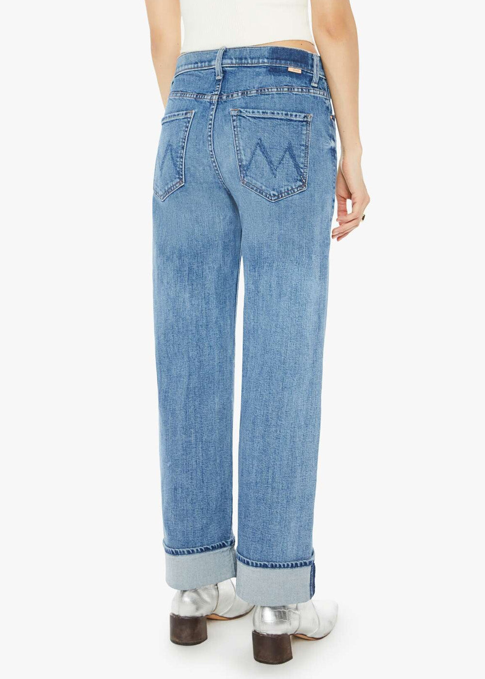 JEANS MOTHER THE DODGER FLOOD CUFF