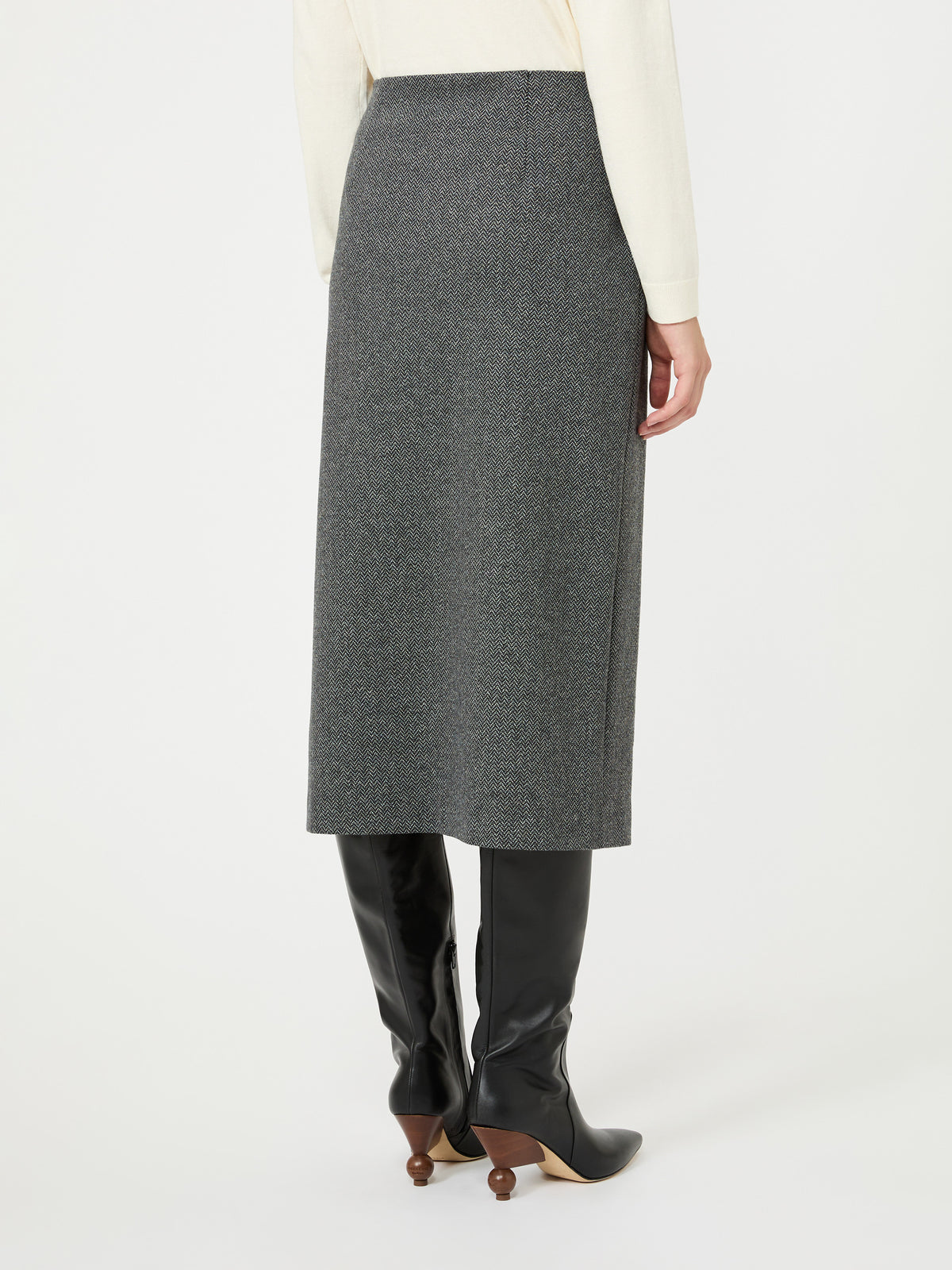 Jupe Weekend Max Mara WKDPETALI gris