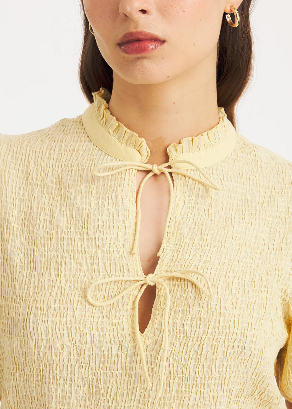 BLOUSE ANTIK BATIK ANGELA SMOCK BLOUSE