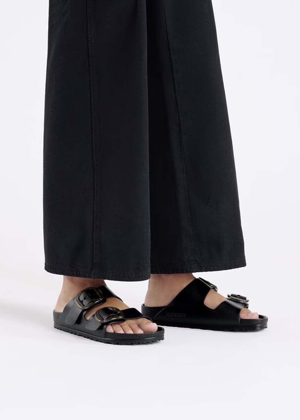 Mules Birkenstock Arizona BB EVA en pvc noir, vue 2 – mules femme | Ann Tuil