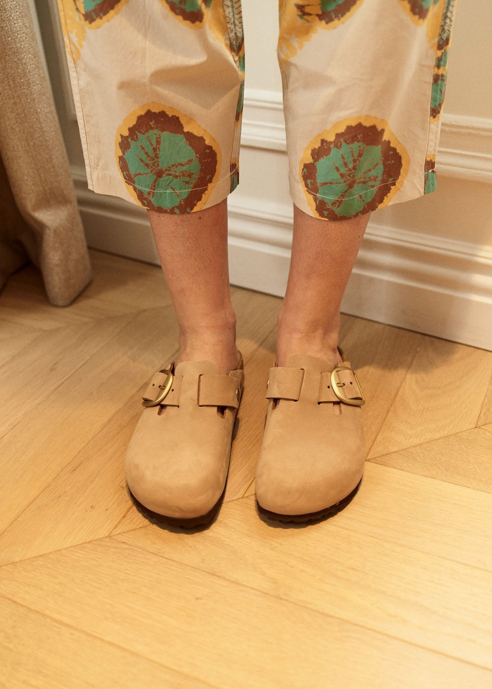 Sabots Birkenstock Boston BB coloris sandcastle, vue 3 – sabots femme | Ann Tuil