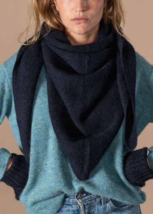 ECHARPE BANDANA ANN TUIL CERISE