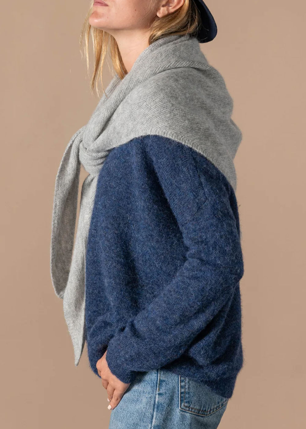 ECHARPE BANDANA ANN TUIL CERISE