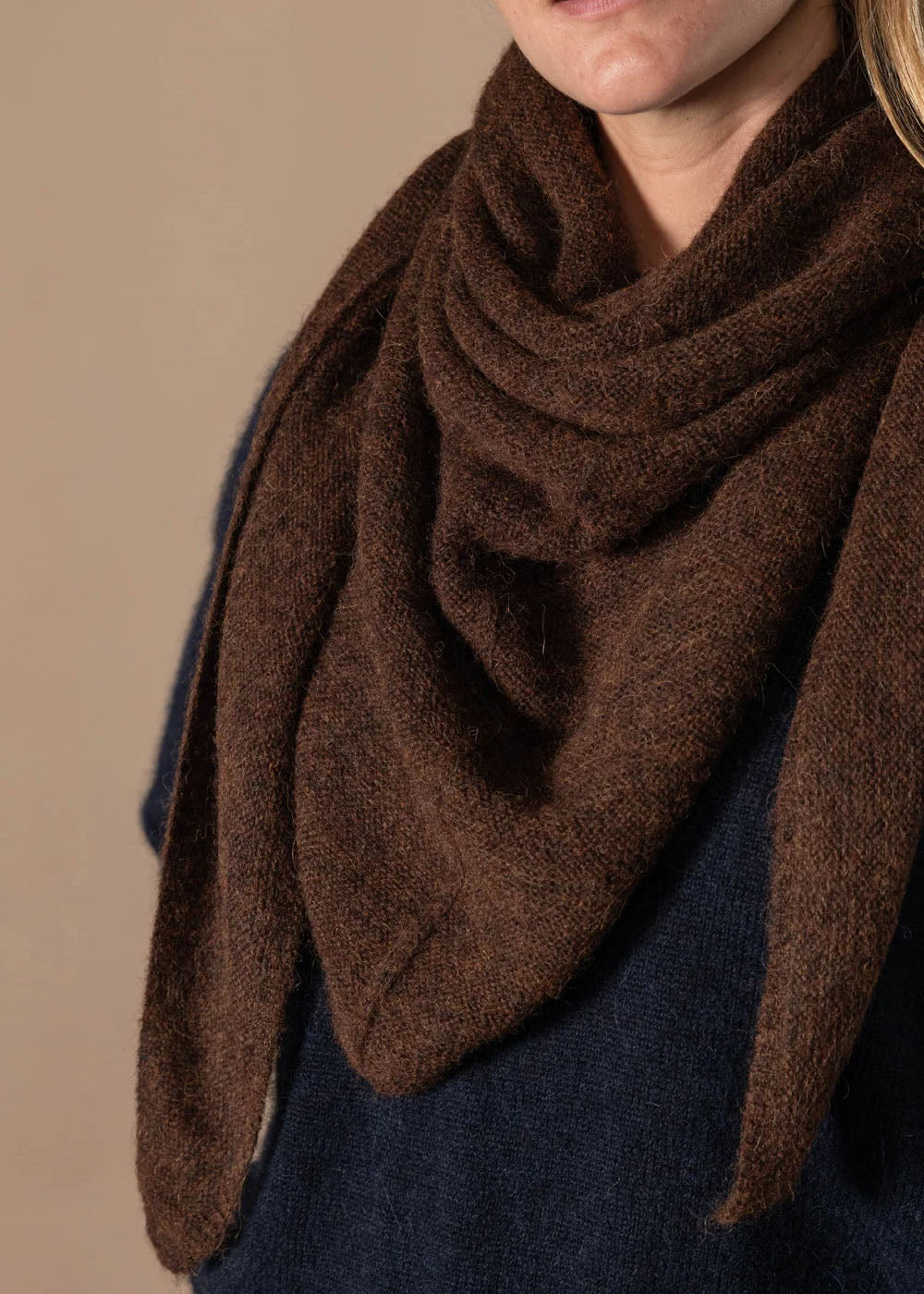 ECHARPE BANDANA ANN TUIL CERISE