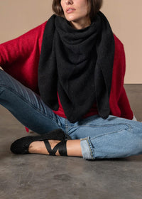 ECHARPE BANDANA ANN TUIL CERISE