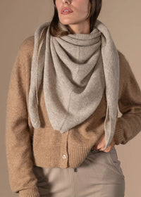 ECHARPE BANDANA ANN TUIL CERISE