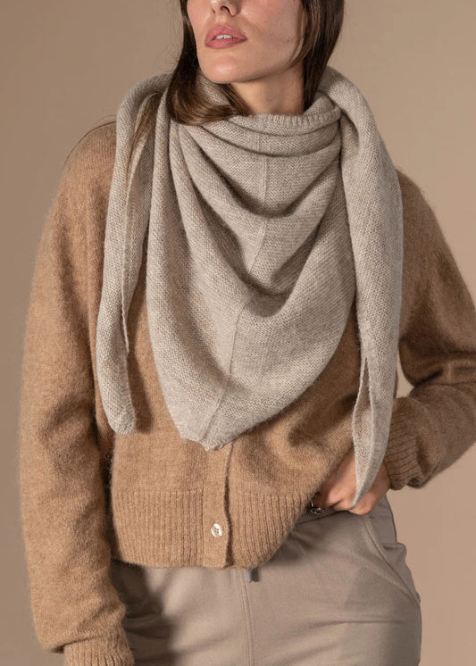 ECHARPE BANDANA ANN TUIL CERISE