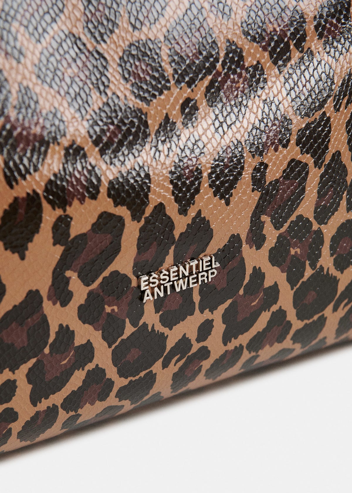 Cabas Essentiel Antwerp Konstantin marron et noir, vue 5 – cabas femme | Ann Tuil