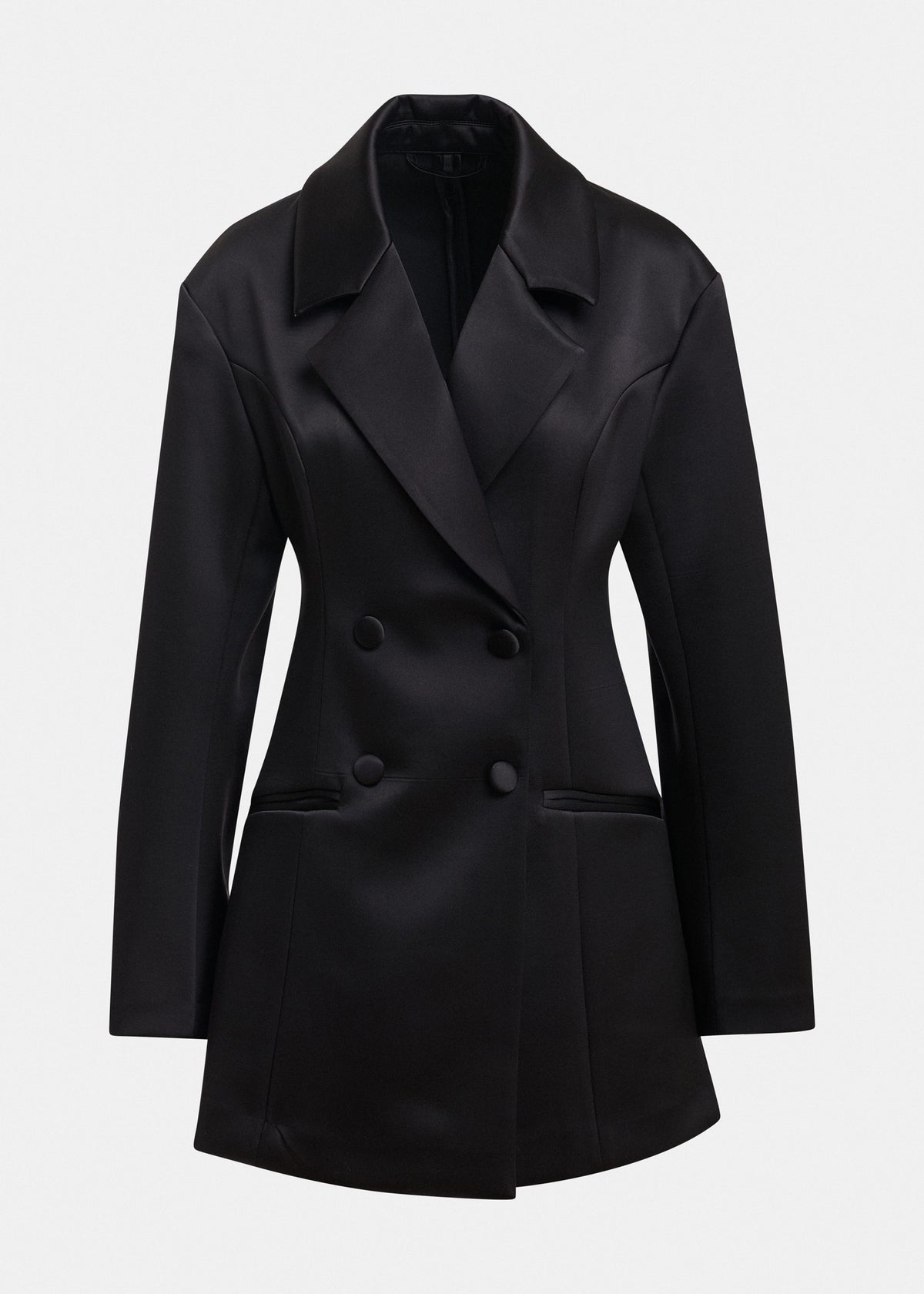 Mini robe Essentiel Antwerp Kassidy noir, vue 5 – mini robe femme | Ann Tuil