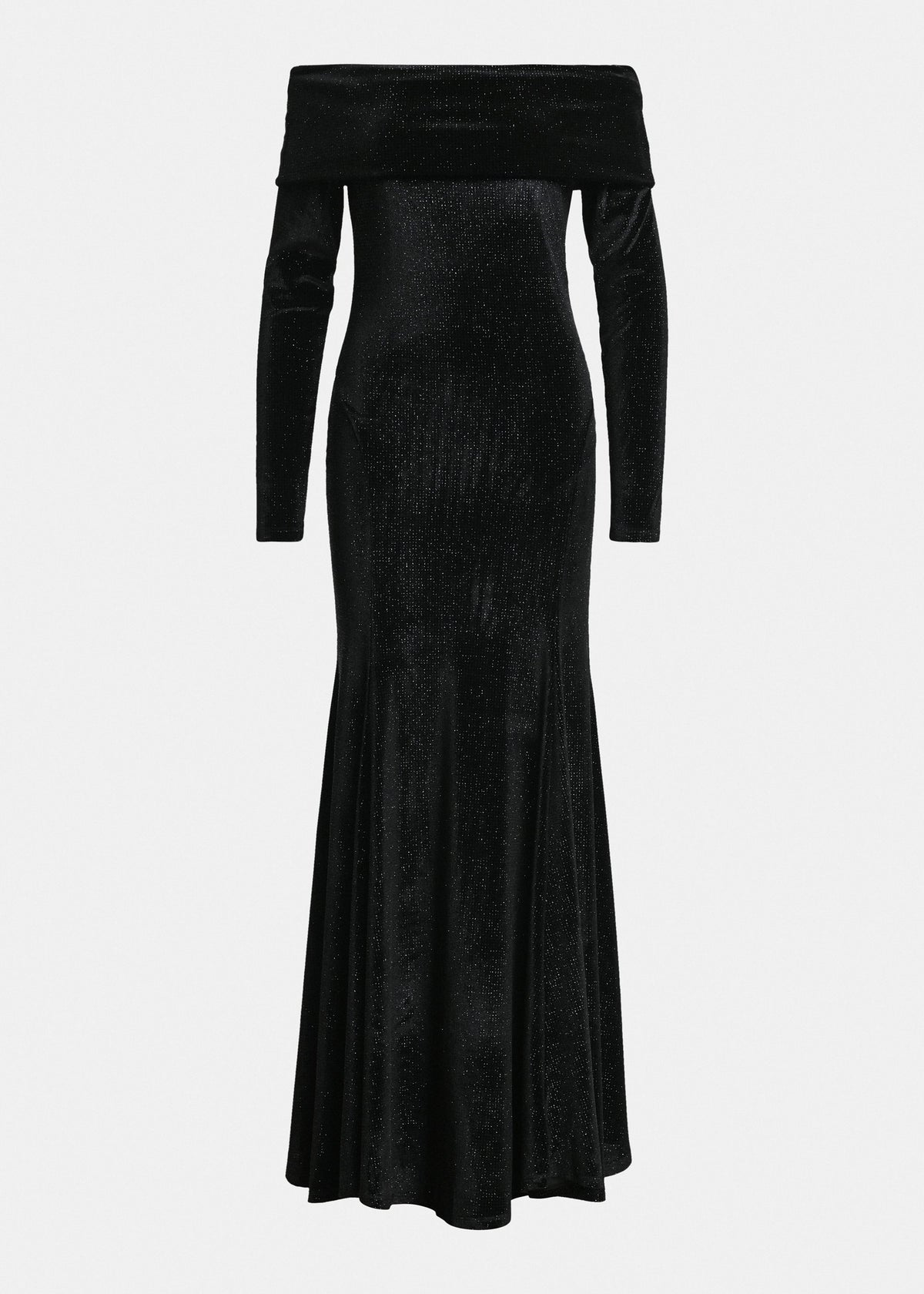 Robe longue Essentiel Antwerp Kellissimo noir, vue 2 – robe longue femme | Ann Tuil