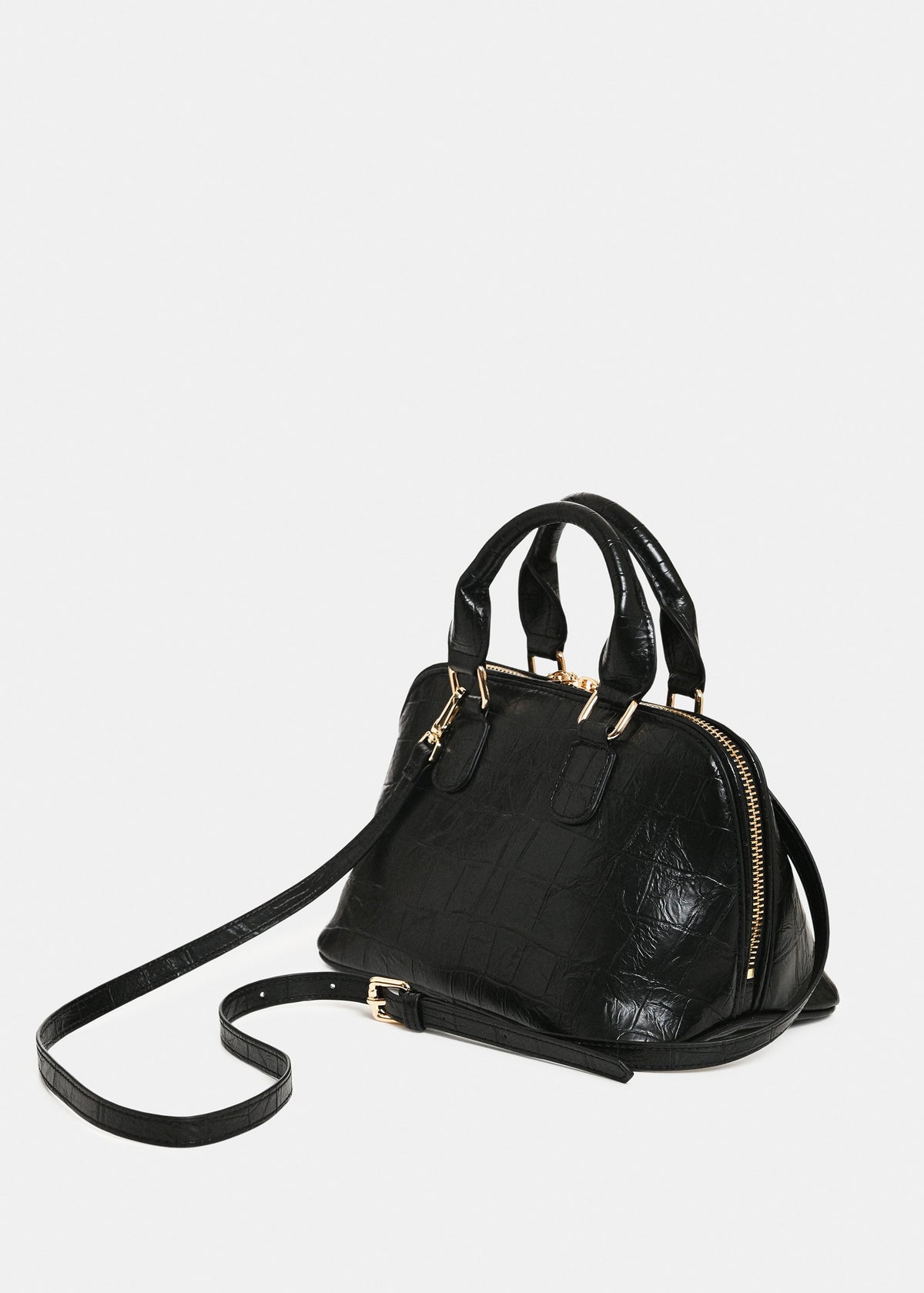 Sac Essentiel Antwerp Kamilla noir, vue 5 – sac femme | Ann Tuil