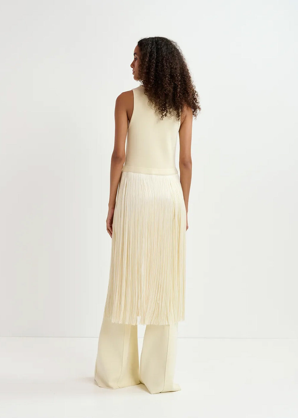 TOP ESSENTIEL ANTWERP GABBERS LONG FRINGE TOP