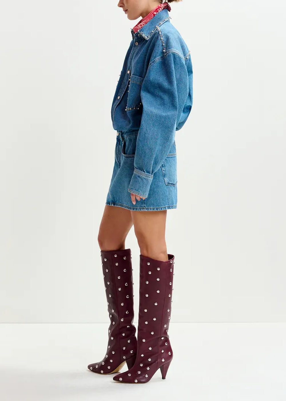 ROBE DENIM ESSENTIEL ANTWERP ILENE