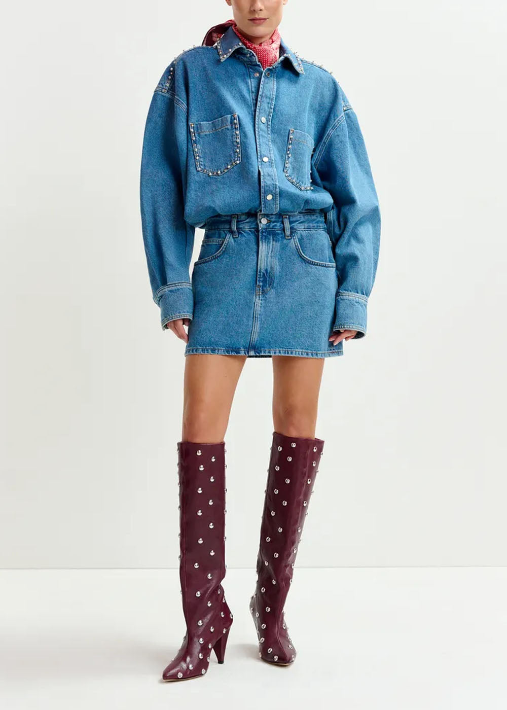 ROBE DENIM ESSENTIEL ANTWERP ILENE