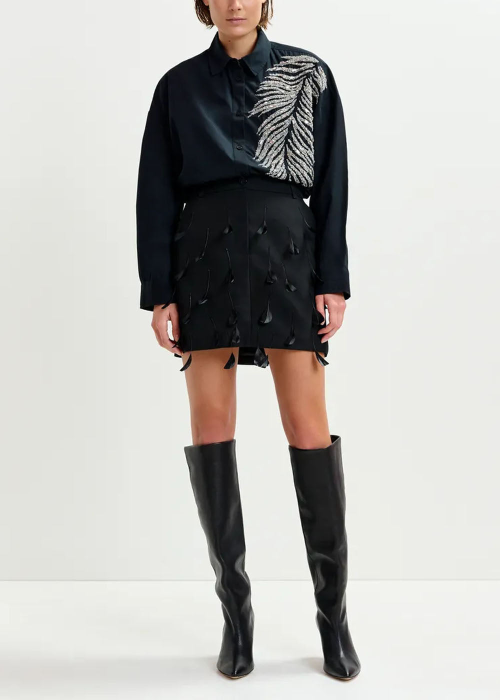 CHEMISE ESSENTIEL ANTWERP ILIZA EMBELISHED SHIRT